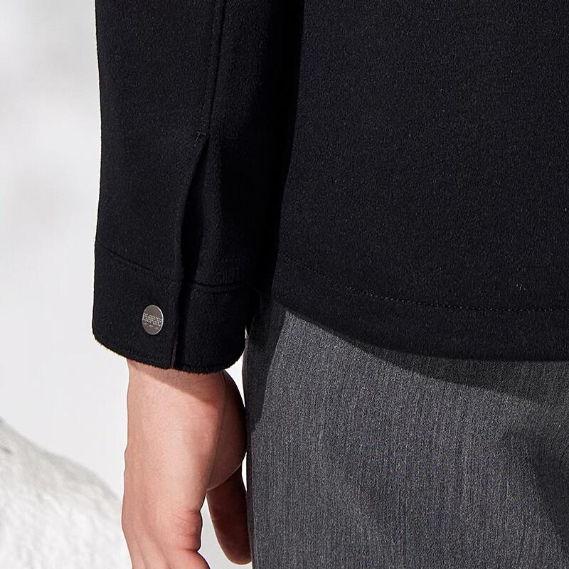 Antonio Men's Cashmere Blend Padded Lapel Jacket