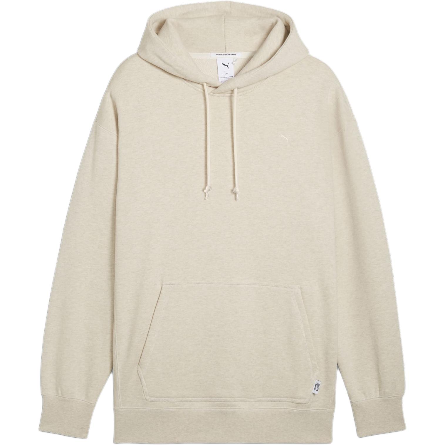 

Puma Однотонная Повседневная Удобная Простая Толстовка Мужские толстовки Хаки 624011-84 S