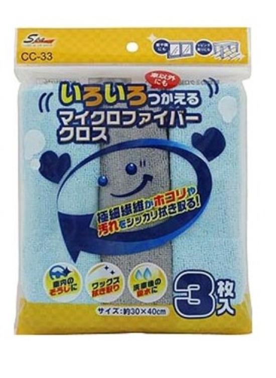 

Набор салфеток из микрофибры WAKO CC33 Многоцелевой 3 шт. [Номер продукта]