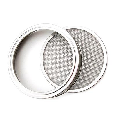 Edelstahl Keimglas Deckel Samen Keimdeckel Weithals Mason Jar Deckel Maschensieb Siebe Filter Sprossenglas Keimgerät