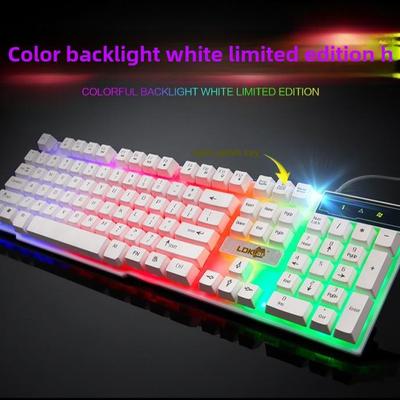 Redike R260 RGB Backlit USB Wired Gaming Keyboard