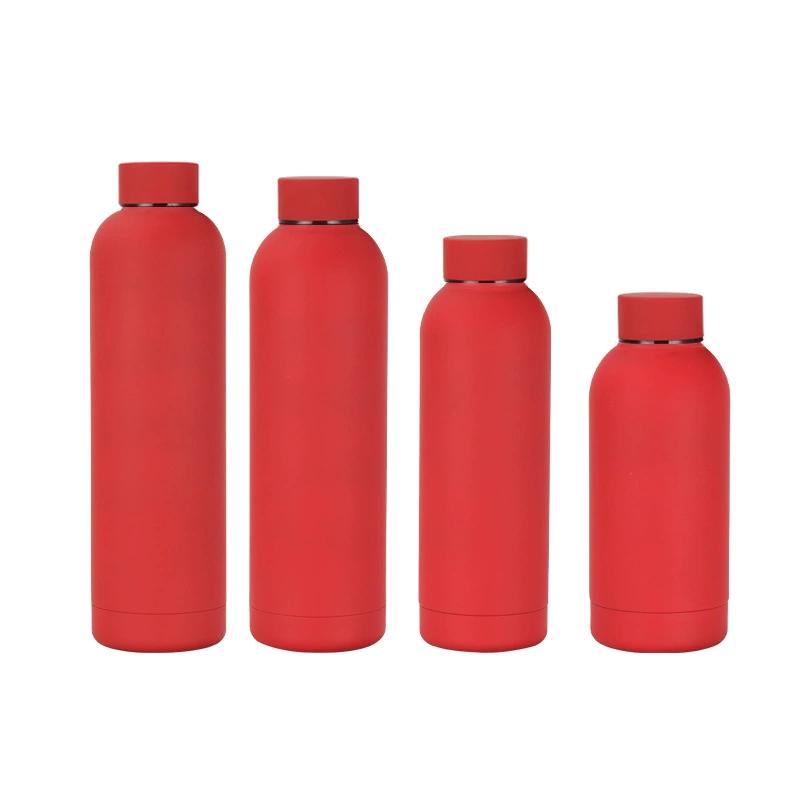 American Small-Mouth Double-Layer Stainless Steel Vacuum Flask Large Capacity Outdoor Portable Sports Water Cup
