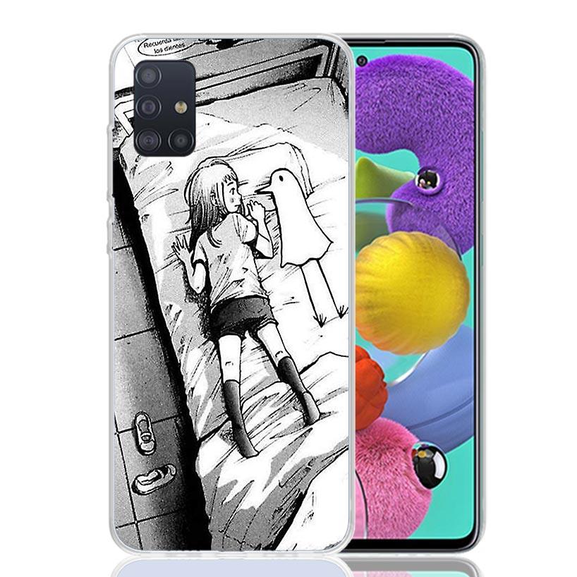 Oyasumi Punpun Phone Case For Samsung Galaxy A52 A32 A22 A12 A02S A50S A30S A51 A31 AA71 Note 20 Ultra 10 S10 Plus Galaxy A52 A4