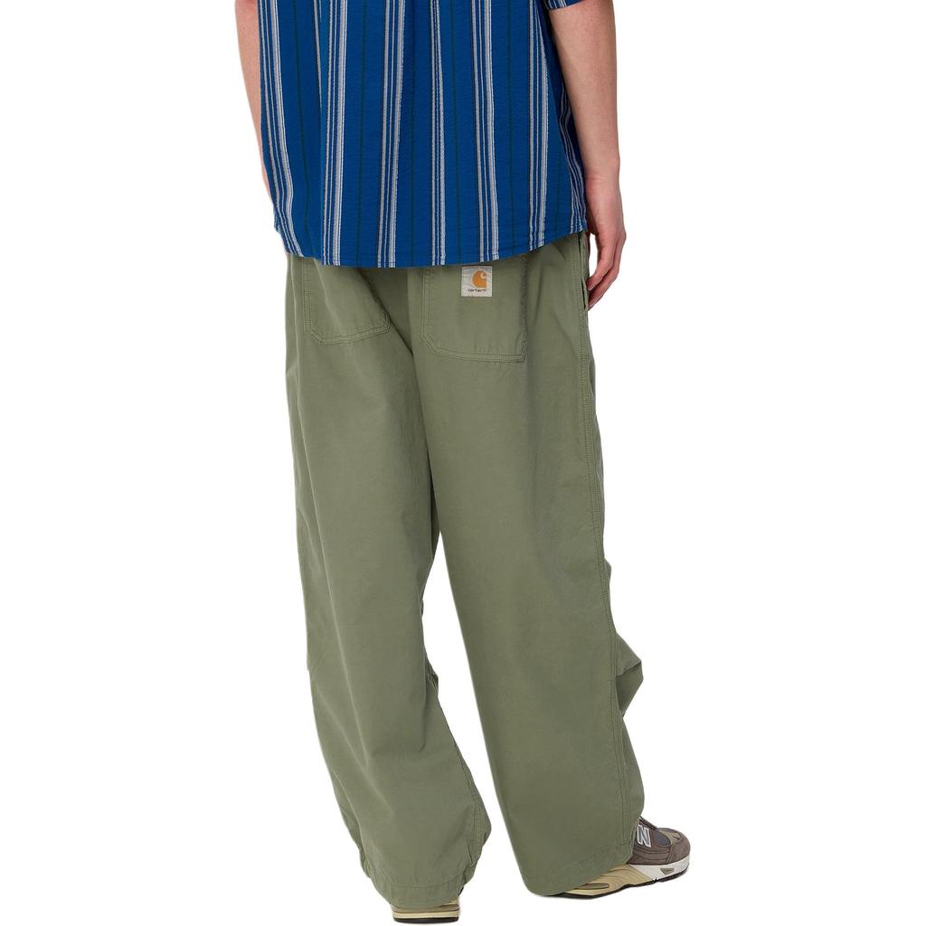 Carhartt WIP SS24 Square Label Double Layer Pleated Loose Casual Pants Unisex pants Green I033134-667-GD
