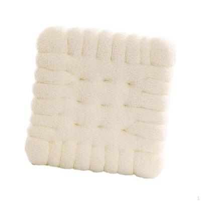 Biscuit Shape Cushion Cookie Chair Pad Comfortable Soft Modern Cute Floor Pillow for Balcony