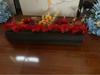 Large Eucalyptus Silk Flower Row for Wedding Aisle & Engagement Background
