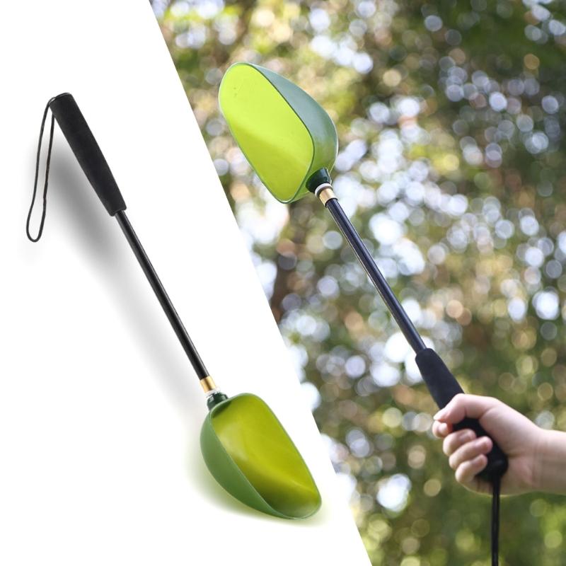 Fishing Baiting Throwing Spoon Fishing Lure Baits Spoon Detachable Casting Baits Shovel Fishing Tackle Feeder Scoops