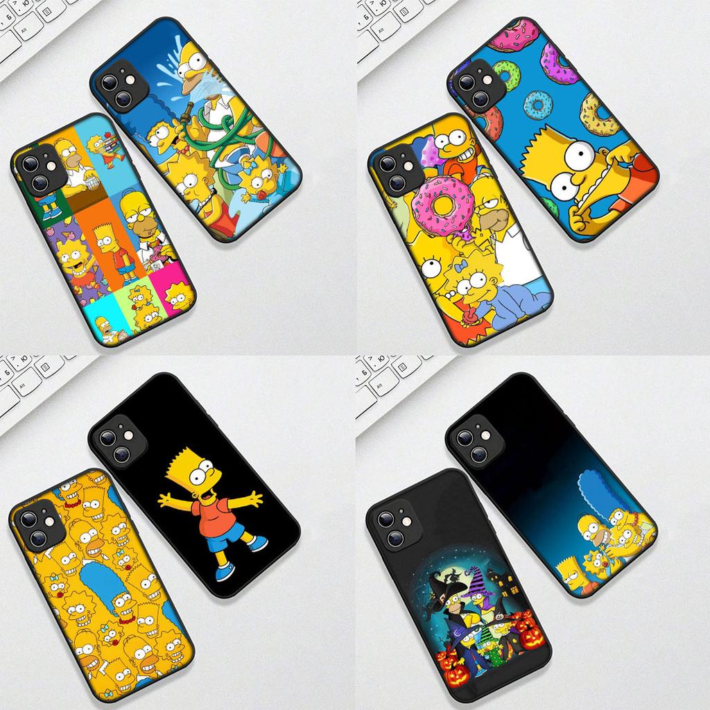 Casing for Motorola Moto G86 G57 E14 E15 G14 G34 G67 G84 G24 A54 G15 Power E22 Phone Cover Soft Case Wallpaper S-Simpsons Bart