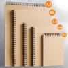 Coil-Bound Hardcover Sketchbook – Multiple Sizes: A3, A4, A5, 4K, 8K, 16K, 32K for Art and Drawing