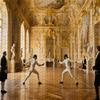 1000pcs Baroque Palace Fencing Duel Jigsaw Puzzle - Suitable for & History Buffs, -Scale Challenge with Spectators Scene, Portable Rectangular Brain f