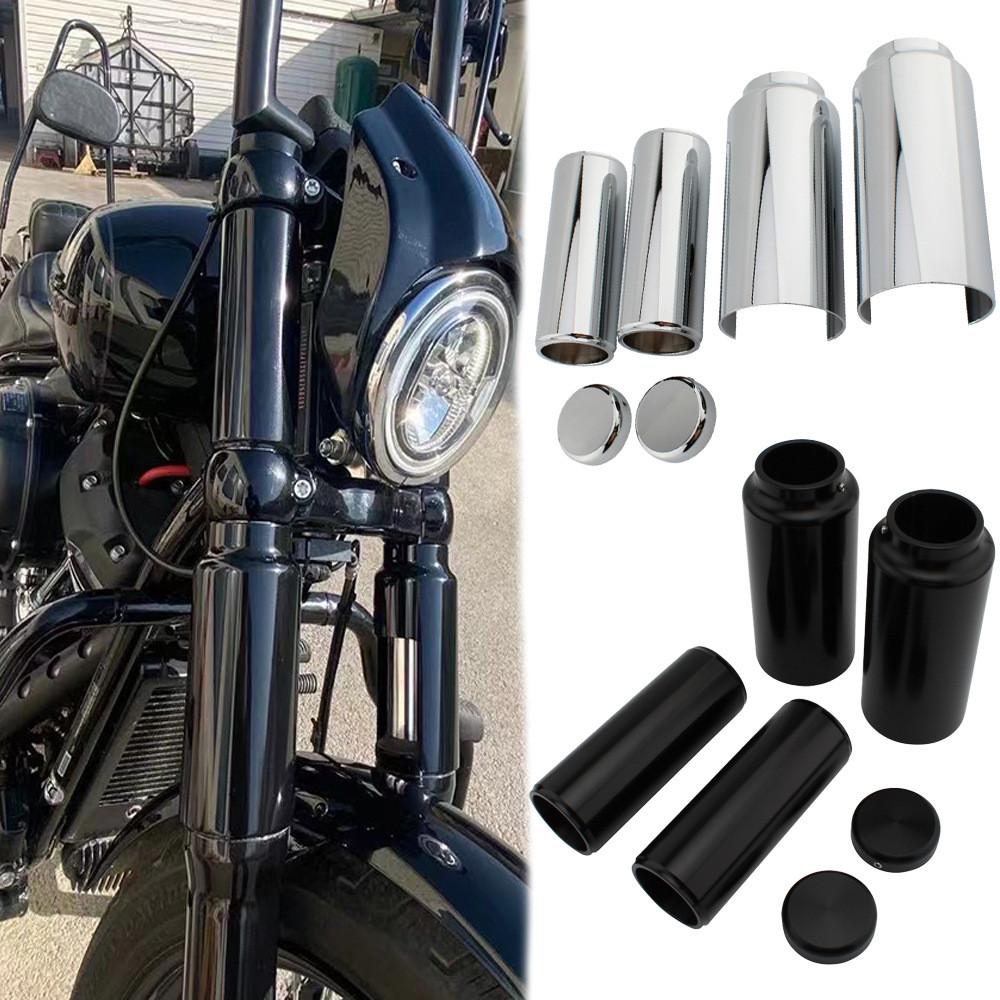 Front Fork Black Shock Absorber Cover Kit For Street Fighter Models 2018