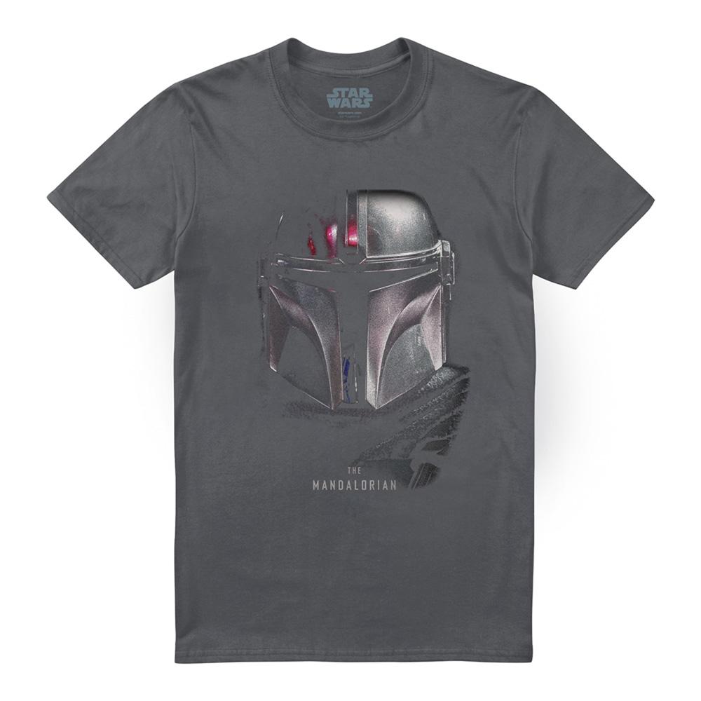 Star Wars The Mandalorian Unisex Adult Shadow T-Shirt