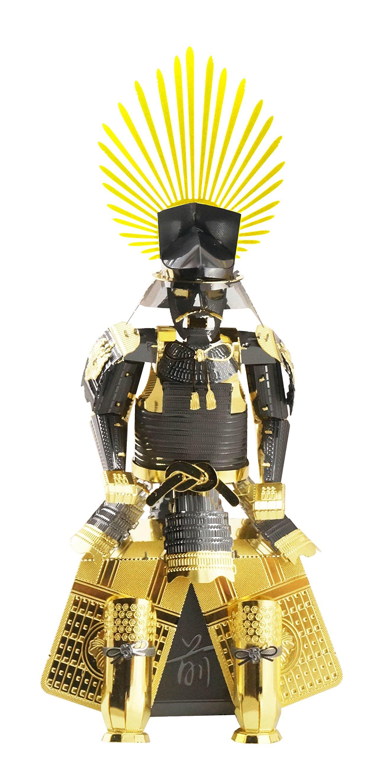 

Tenyo Metallic Nano Puzzle Многоцветная серия Броня Toyotomi Hideyoshi Материал из нержавеющей стали Не требуется клей Тепловая сверхточная лазерная обработка