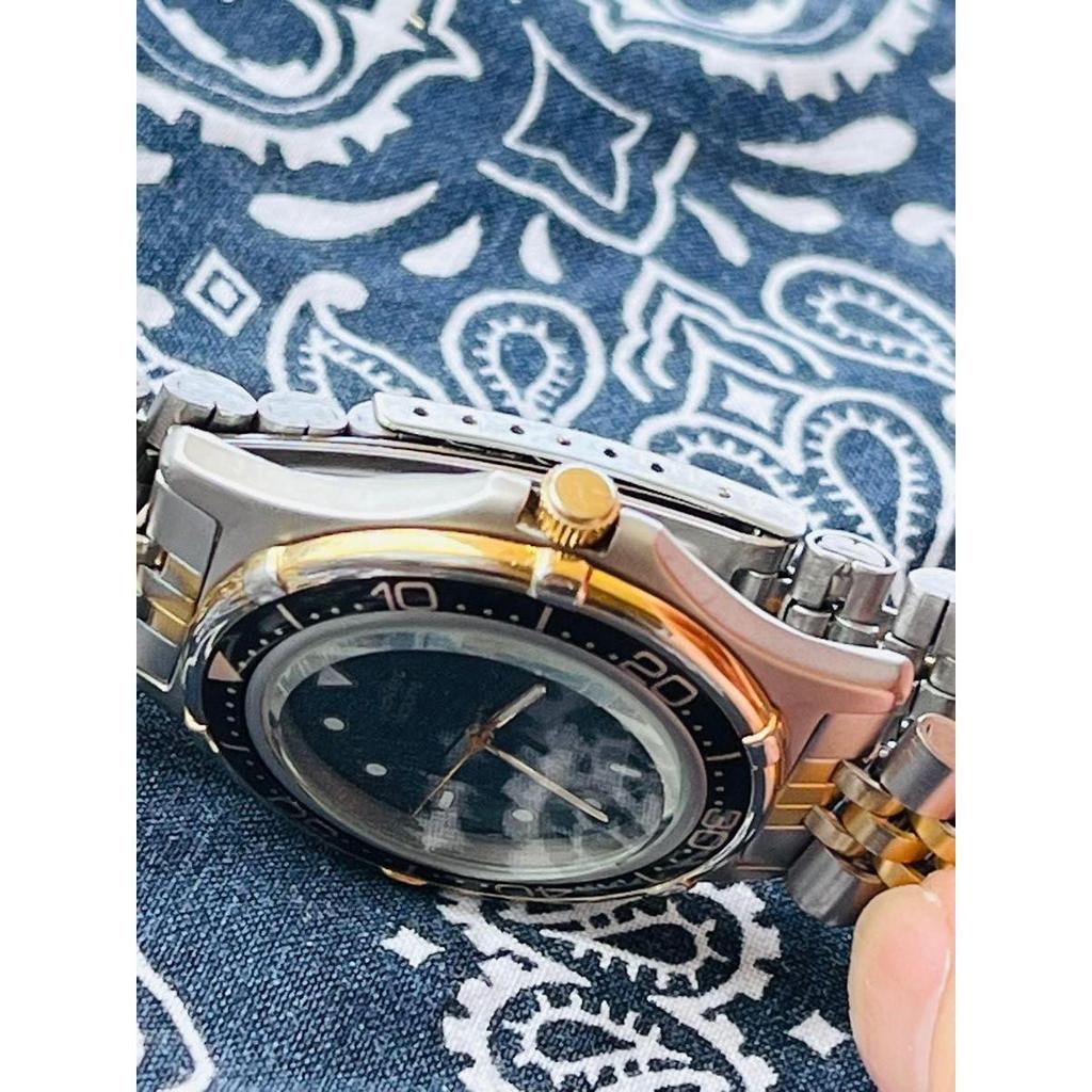 Used [Rare in working condition] ORIENT JUPITER Swimmer 150 Quartz Combi Color [Battery replaced]