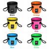 20L Tragbare Eimer Wasser Lagerung Tasche Lagerung Tasche Wasserdichte Wasser Tasche Angeln Folding Eimer Tragbare Waschbecken Mopp Eimer