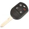 3 4 5 Buttons Car Key Shell Cover Auto Remote Key Shell Case Replacement For Ford Edge Explorer Ranger Mustang Expedition Escape