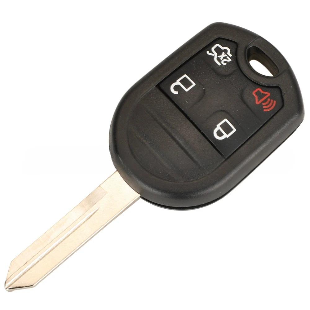3 4 5 Buttons Car Key Shell Cover Auto Remote Key Shell Case Replacement For Ford Edge Explorer Ranger Mustang Expedition Escape