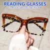 Stylish Cat-Eye Frame Reading Glasses, Retro Simple Reading Glasses for Men and Women, Farsighted +1.0 To +4.0