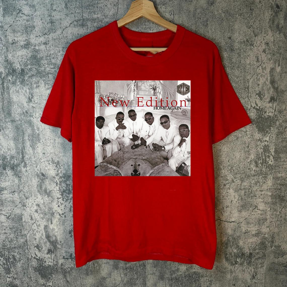 New Edition Band Group Home Again Album T Shirt Size S-5XL XXXXL
