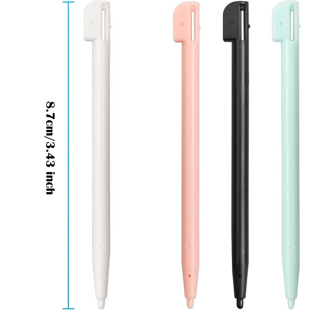 10PCS Colorful Touch Stylus Pen Smooth Plastic Handwritten Pen Assistant Tools Gamepad for Nintendo NDS DS Lite DSL NDSL