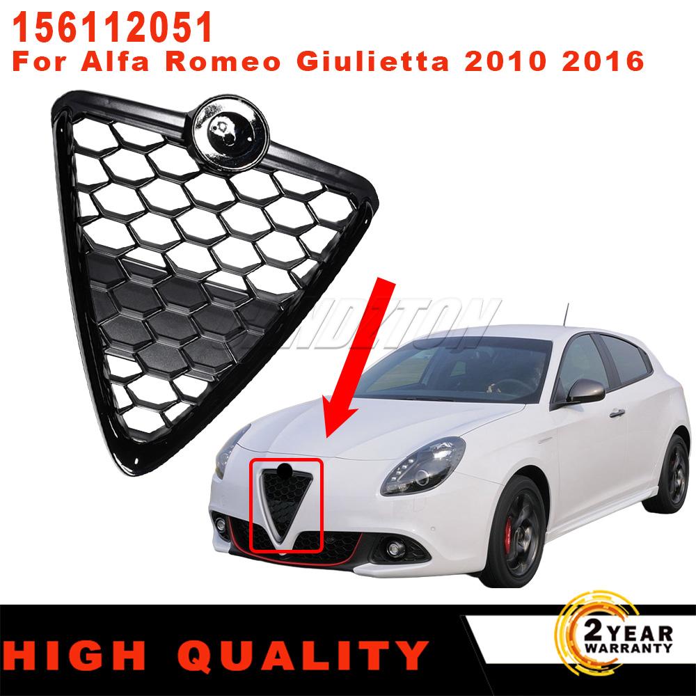 For Alfa Romeo Giulietta 940 New Front Bumper Honeycomb Mesh Air Intake radiator grill Shield black 156112051 car accessories