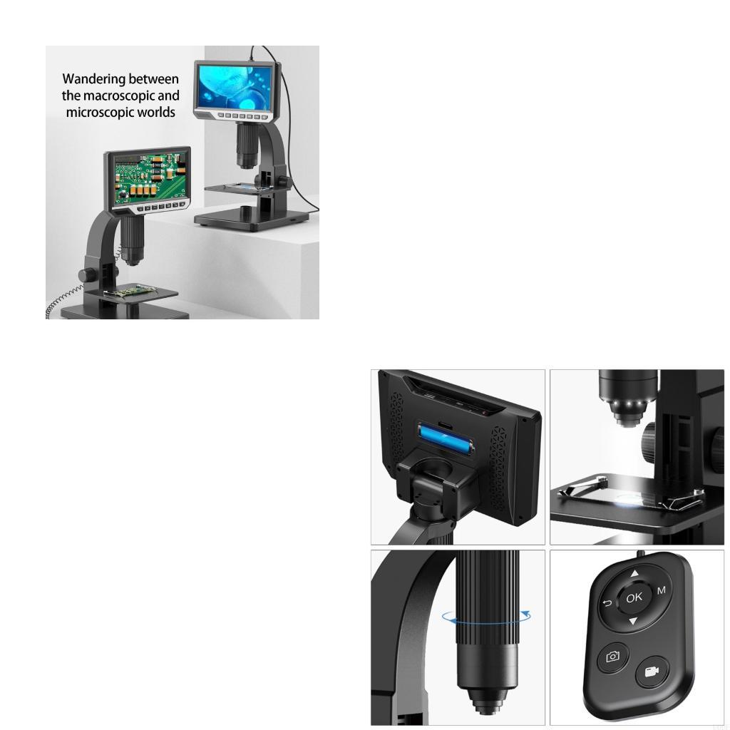 

Professional 7Inch Screen Microscope 1000X Zoom Built In Camera For Scientific Research Use China Mainland