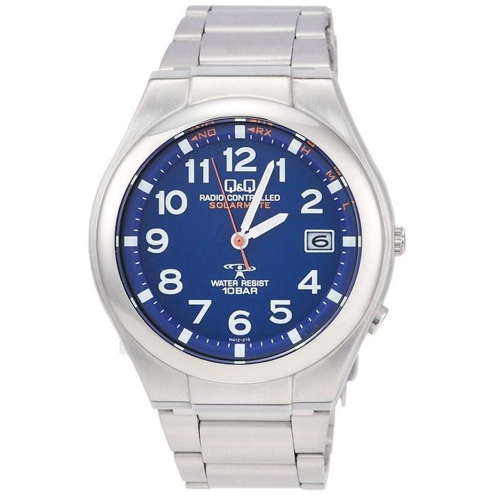 [Citizen Q&Q] Watch Q&Q Radio Solar HG12-215 Men s Silver Blue