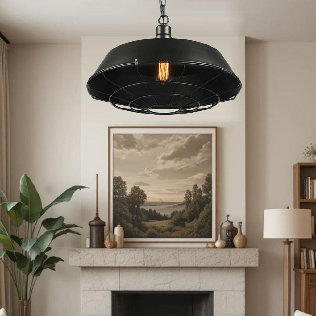 American Loft Industrial Retro Iron Pendant Lights Creative Hanging Ceiling Lamp E27 Chandelier for Home Kitchen Restaurant Bar