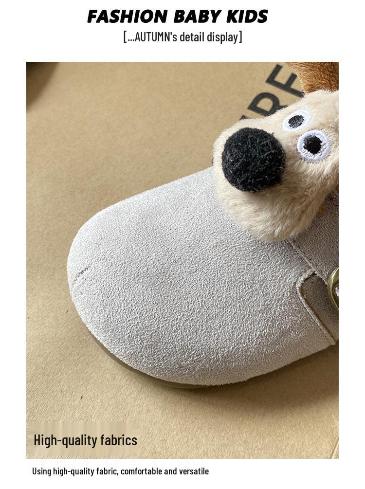 Boys' Soft-Soled Birkenstock Cartoon Spring Closed-Toe Slippers - Cute New Style 2026 Outdoor Wear