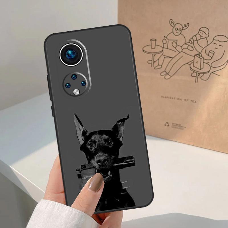 Dachshund Doberman Dog For Honor Magic 8 5 6 7 Pro Case For Honor 400 200 Lite 50 70 90 X8c X8b X9a X9b X9c X9d Win