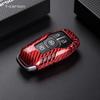 Carbon Fiber Car Key Case Shell For Ford Fusion Mondeo Mustang F-150 Explorer Edge T-Carbon Key Cover Protect Key