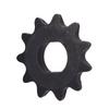 11T Teeth 25H Chain Motor Sprocket 10mm Inner Diameter Steel Motor Sprocket with H Hole Metal H Chain Motor Sprocket for MY1020