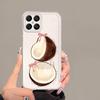 Simple Coconut Soft Phone Cover Case for Honor 90 Lite X8 X8a X9a X8b X9b X7b