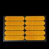 200Pcs Wear-Resistant Car Reflector Tape Creative Safety Warning Patches  Night Riding