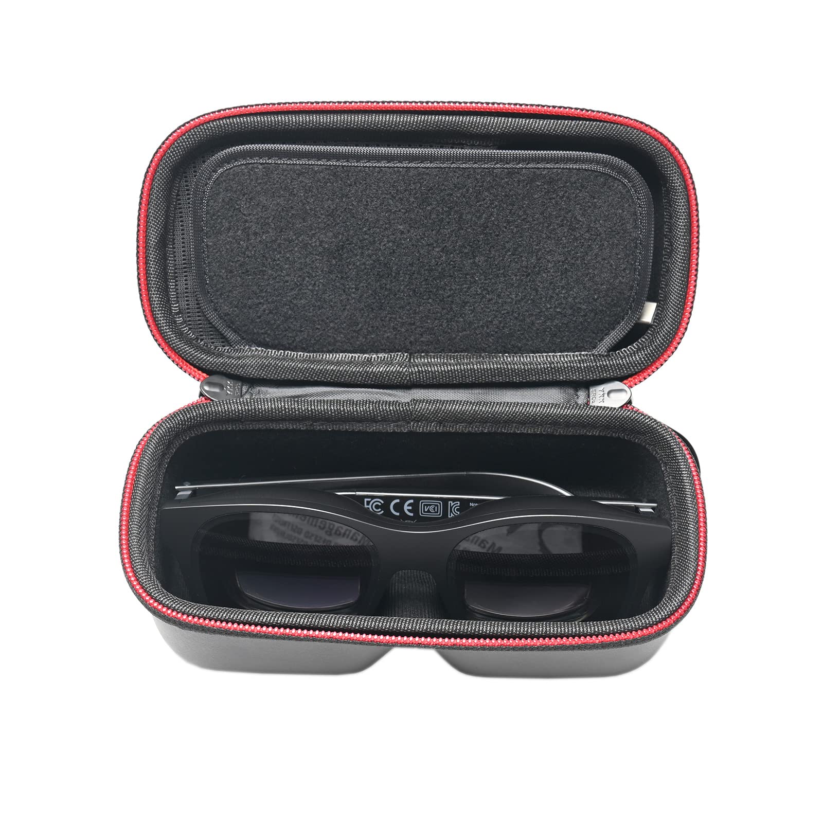 

RLSOCO Storage Case Compatible with Xreal Air 2 Glasses Smart Glasses Case One/Xreal Pro/AR 2/1 (Только случай) чёрный