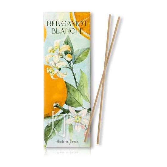 [Pure and gentle fragrance] Incense bergamot blanche incense sticks, approximately 60 pieces, made in Japan, aroma, naturally derived, from Awaji