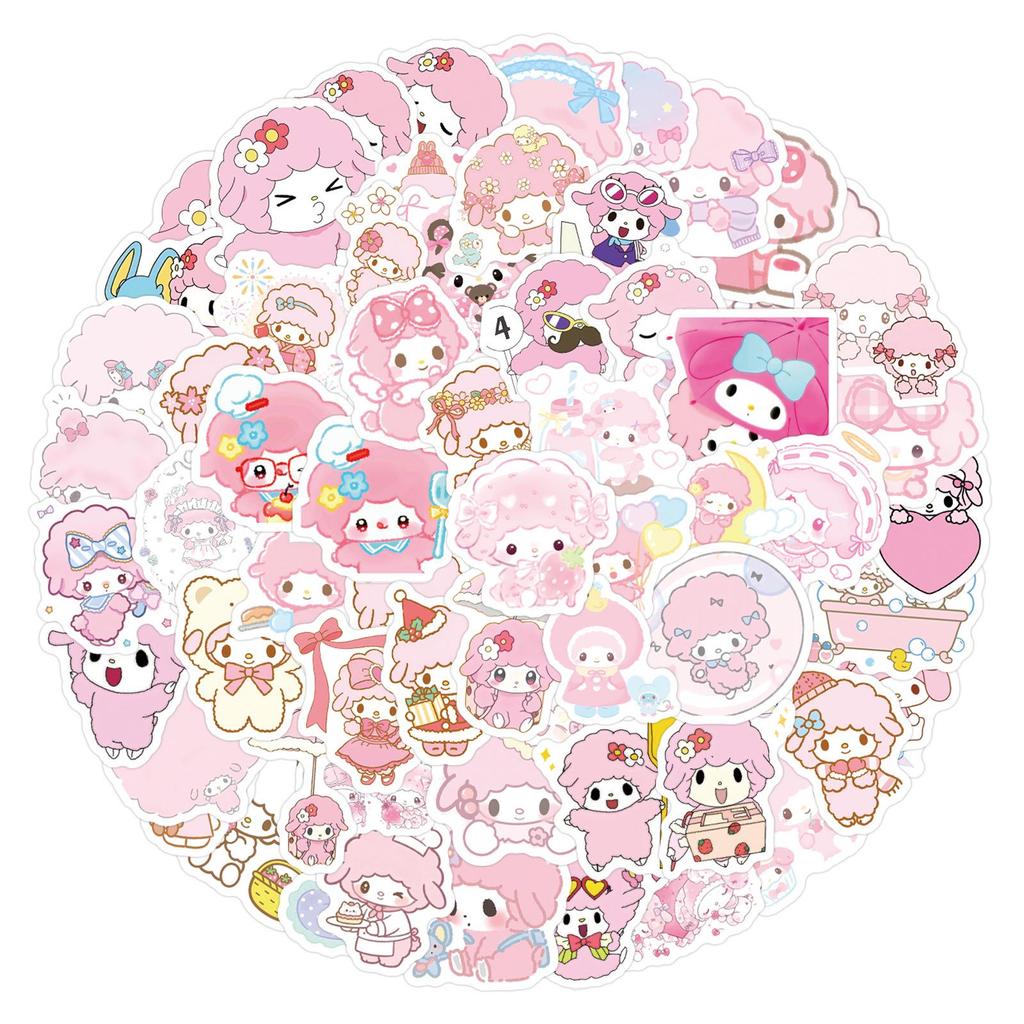 90 Cartoon Sheep Must Love Nono Stickers: Cute, Decorative, Creative DIY Planner Stationery