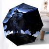 1pc Batman, Storm Automatic Folding Umbrella - Compact 8-Rib Design, Durable Plastic & Iron1383L