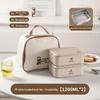 Large Capacity Microwaveable Stainless Steel Bento Lunch Box with Free Shipping