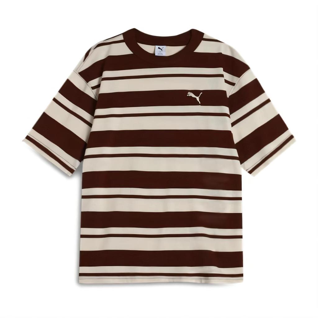 New PUMA ESS SS25 T Shirt Unisex Caramel 633854-65