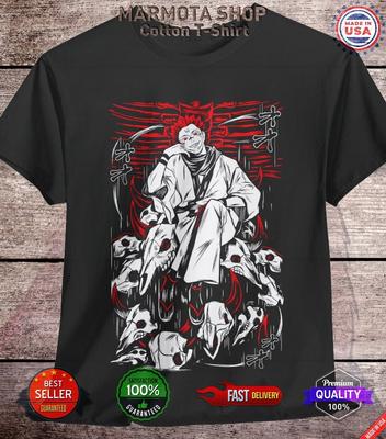 Ryomen Sukuna Jujutsu Kaisen T-shirt Gojo Satoru Anime Japansk T-shirt JJK