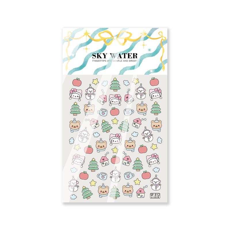 6D Cute Cat Cartoon Stickers for DIY Journals & Phones