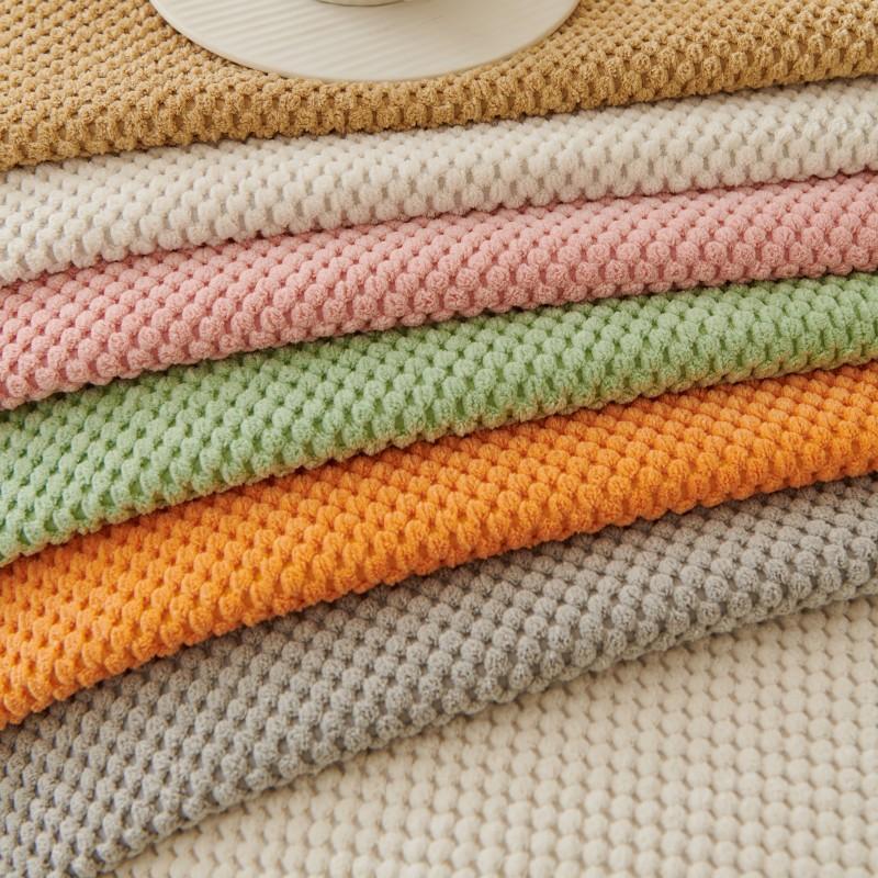 Cream Style Sofa Cushion Autumn and Winter New All-season Leather Sofa Cover Plush Cover Cloth Seat Cushion