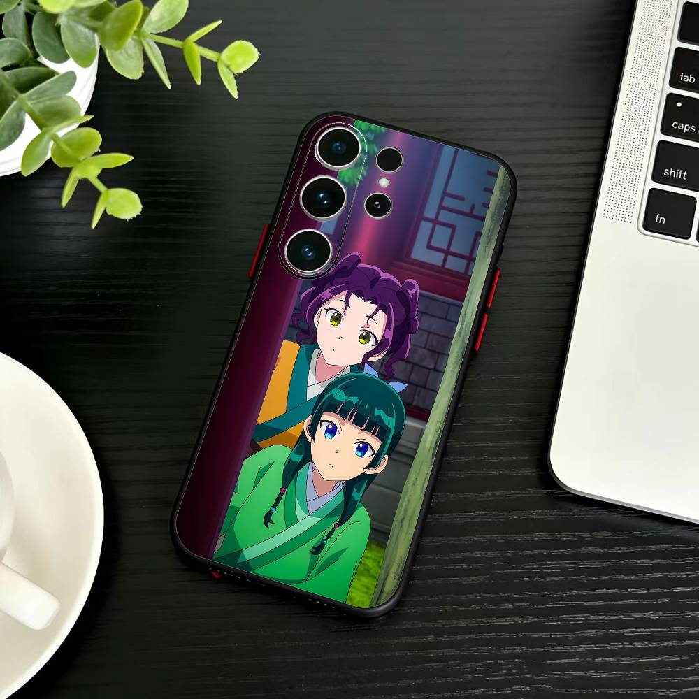Anime Apothecary Diaries Maomao  Phone Case For Samsung S26,S25,S24,S23,S22,S21,S20,Plus,Fe,Lite,Others Black Cover