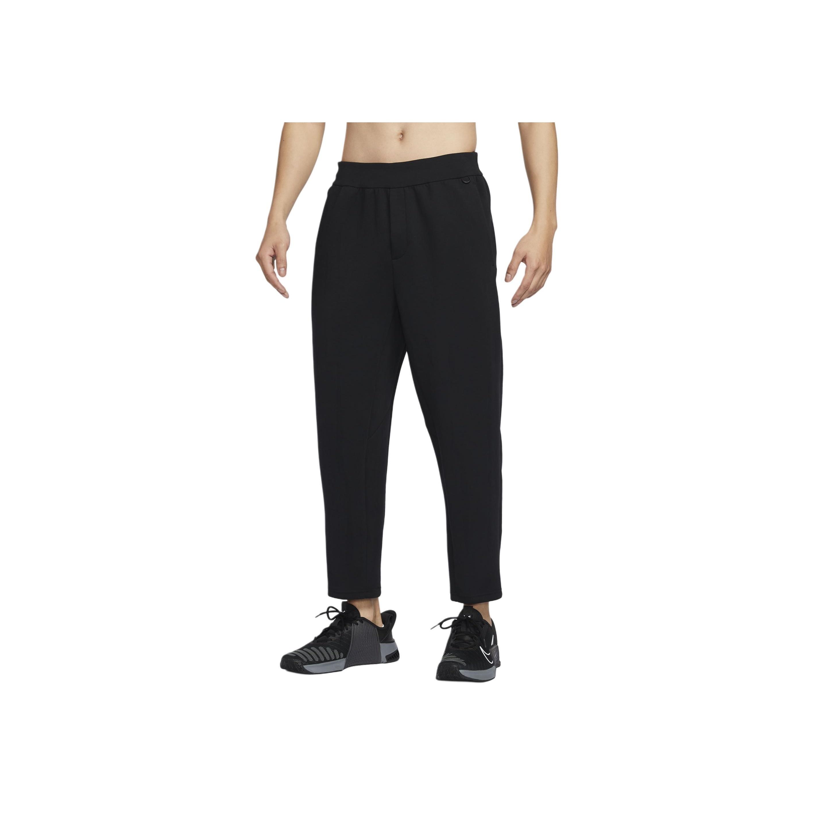 

New Nike Dri-Fit Knitted Sports Pants Men s Black/Dark Charcoal Gray HQ6971-010 XL