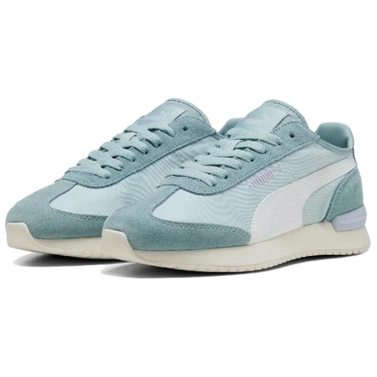 Puma R78 Wind Nylon Comfortable Versatile Low-Top Lifestyle Casual Shoes Unisex sneaker Green 400694-05