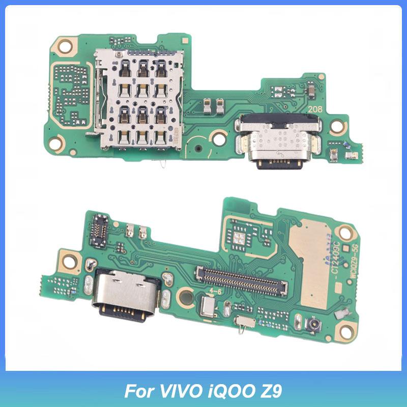 USB Charging Dock Board for VIVO iQOO Z9 Charger Port Connector Flex Cable Repair parts