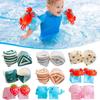 1 paio di bracciali galleggianti per adulti e bambini, gonfiabili, alla moda, per la sicurezza dei bambini, per l'allenamento al nuoto