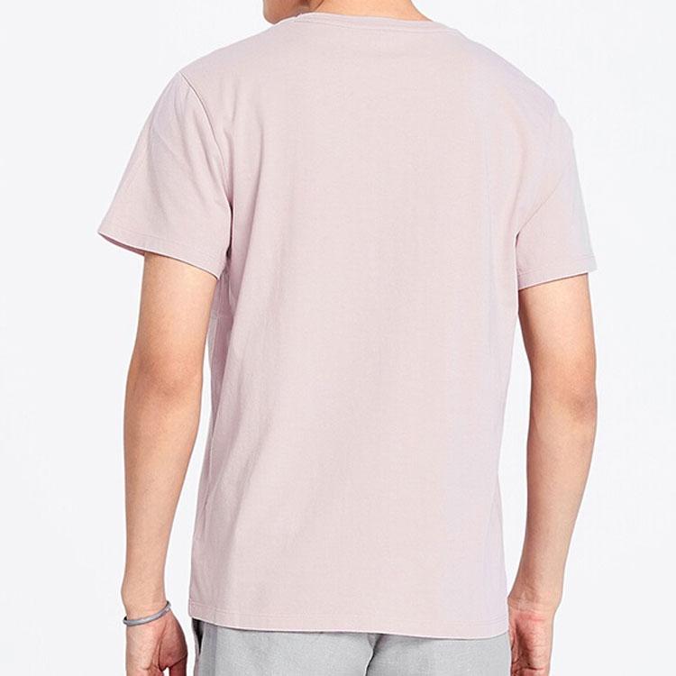 Timberland Round Neck Printed Short Sleeve T-Shirt Men Tops Light-Pink A1X1GR28