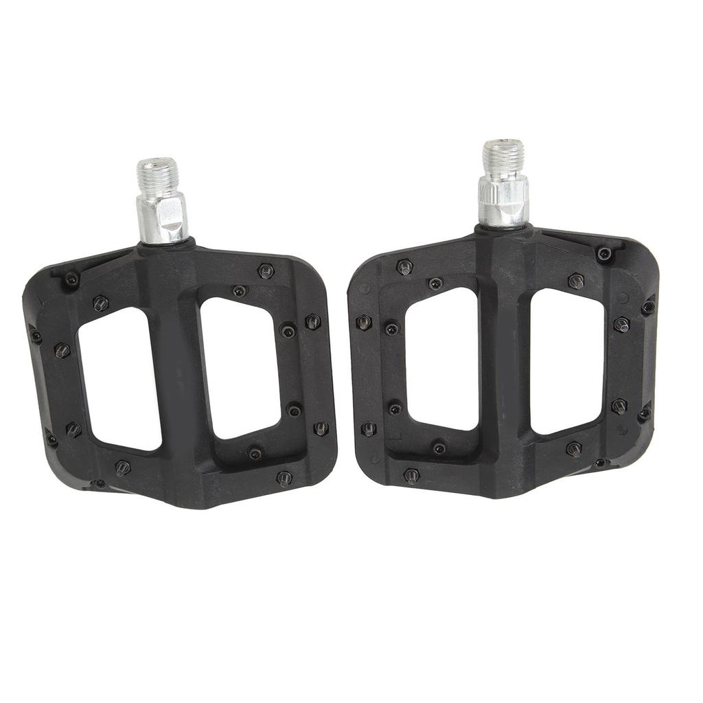2pcs Bike Pedals Professional Mountain Road Bicycle Pedals Non Slip Nylon Bearing Bike Platform Pedals